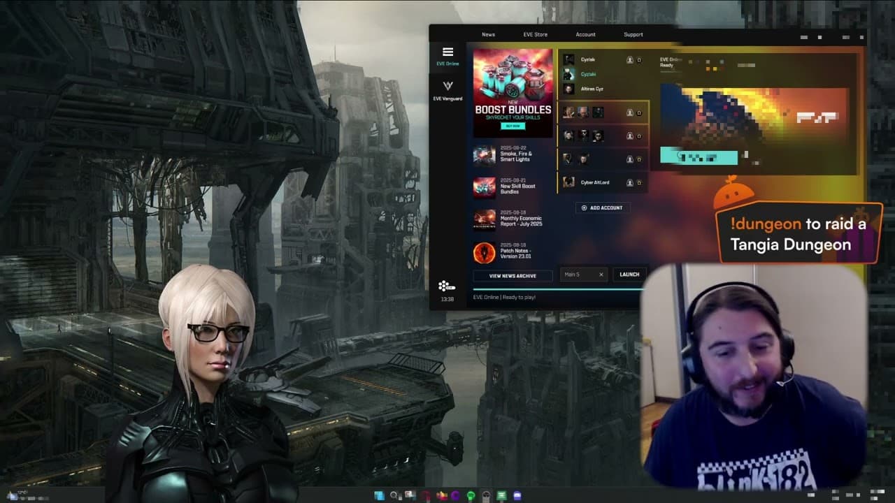 🔴ROAD TO EVE PARTNER DAY 16 | Angel Faction Warfare @CyberNomad1