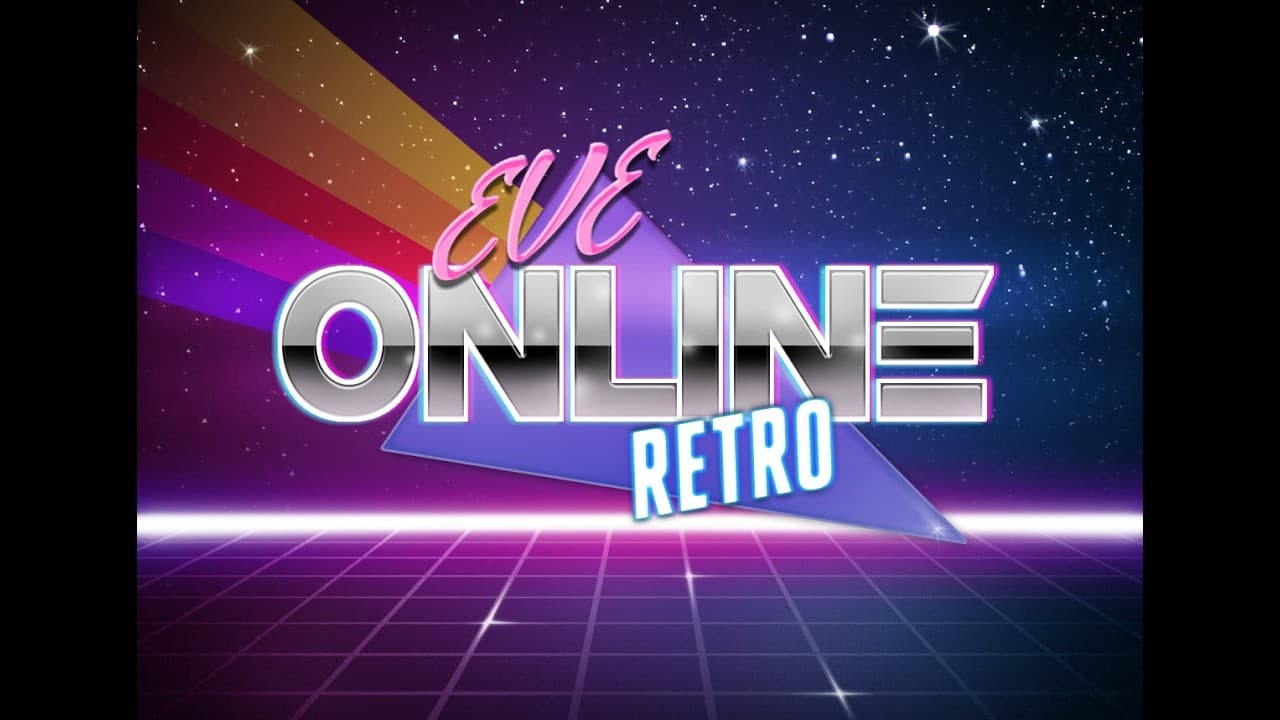EVE:Online 80s Styled Game Advertisment
