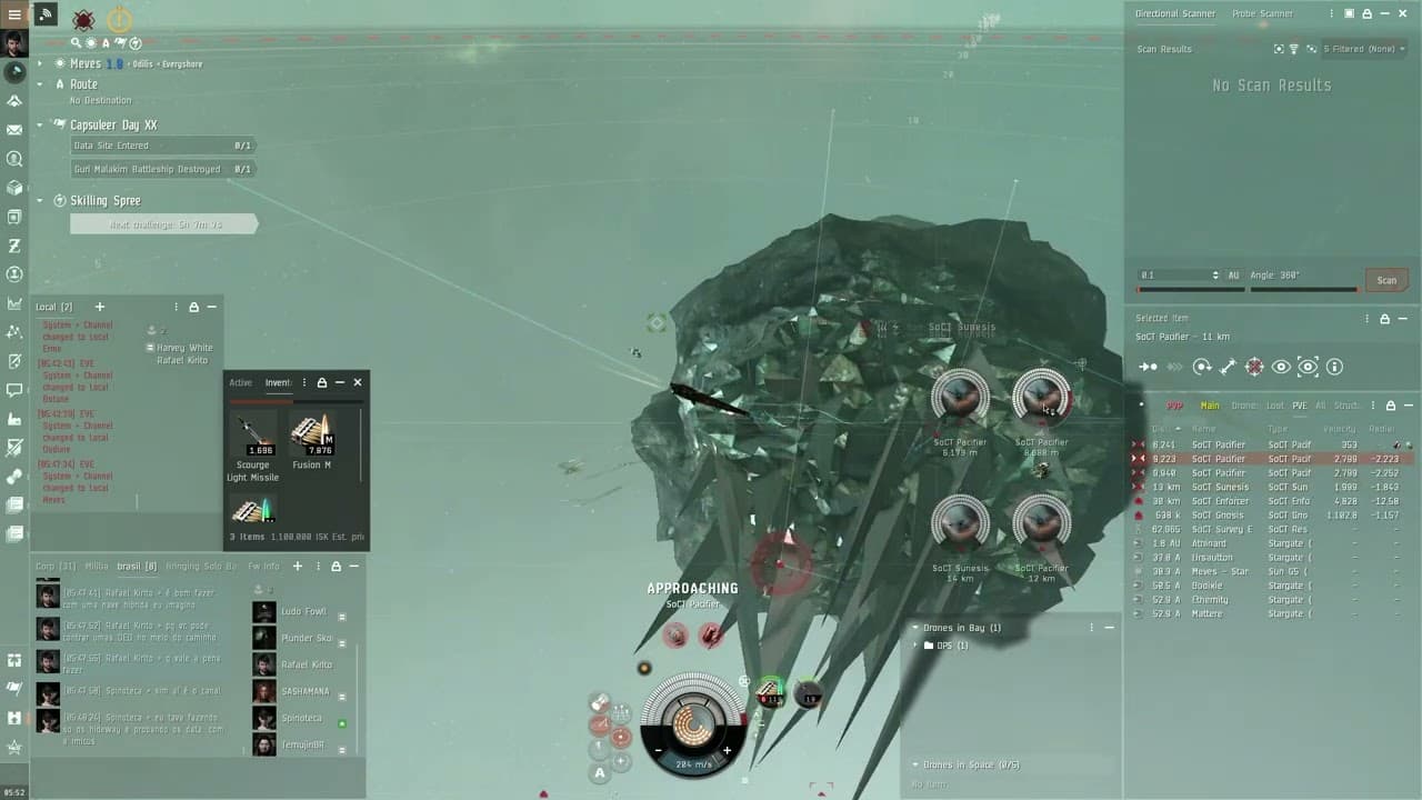 EvE Hurricane Tank SoCT solo