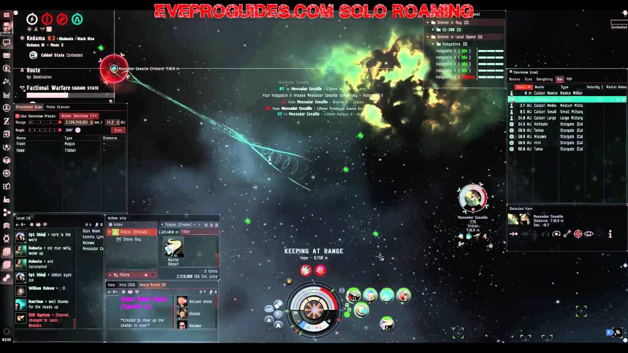 Tristan VS Tristan Stream Clip - Tech 1 Frigate Solo PVP