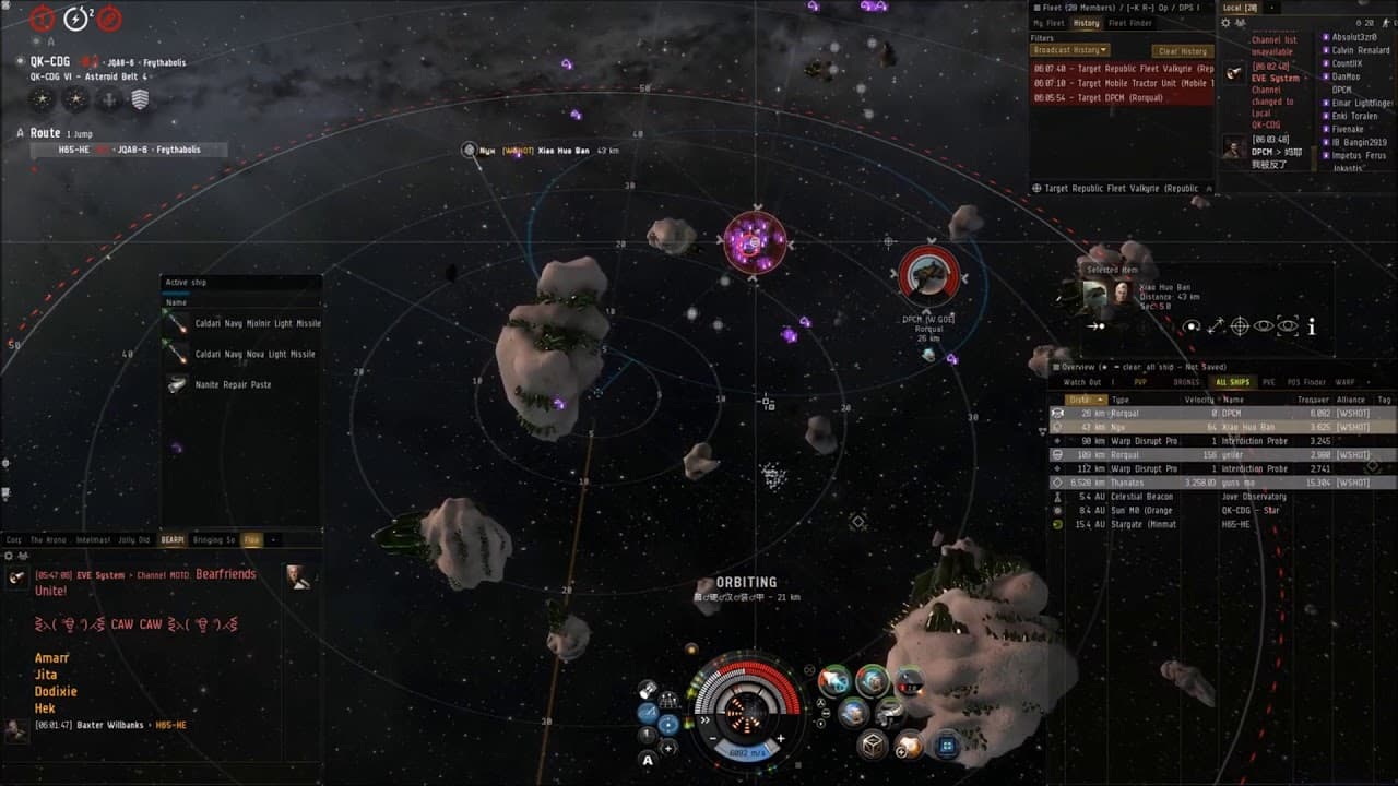 Eve Online Bubble the Nyx