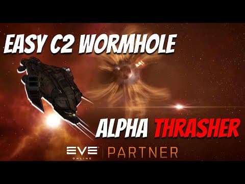 EVE Online: Crushing C2 wormholes with an alpha friendly Thrasher