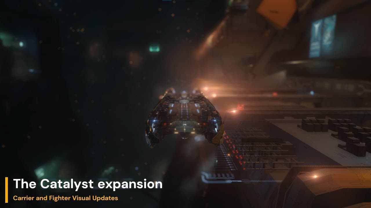 [EVE Online] The Catalyst expansion I Carrier Visual Update