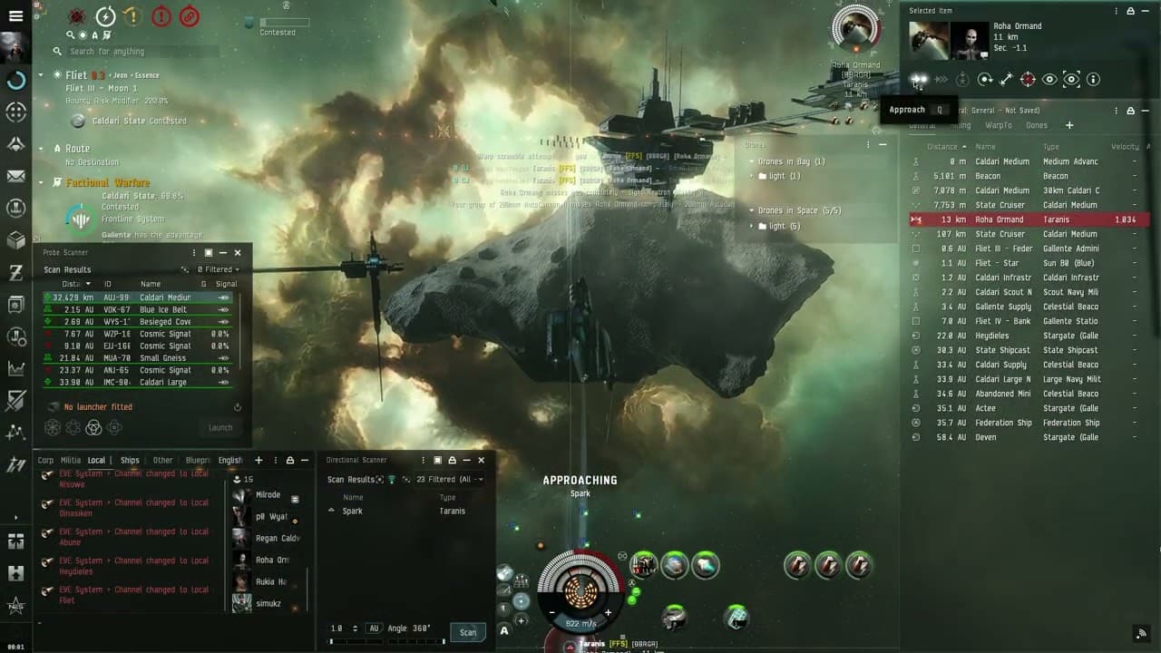 EVE Online   Algos vs Taranis PvP