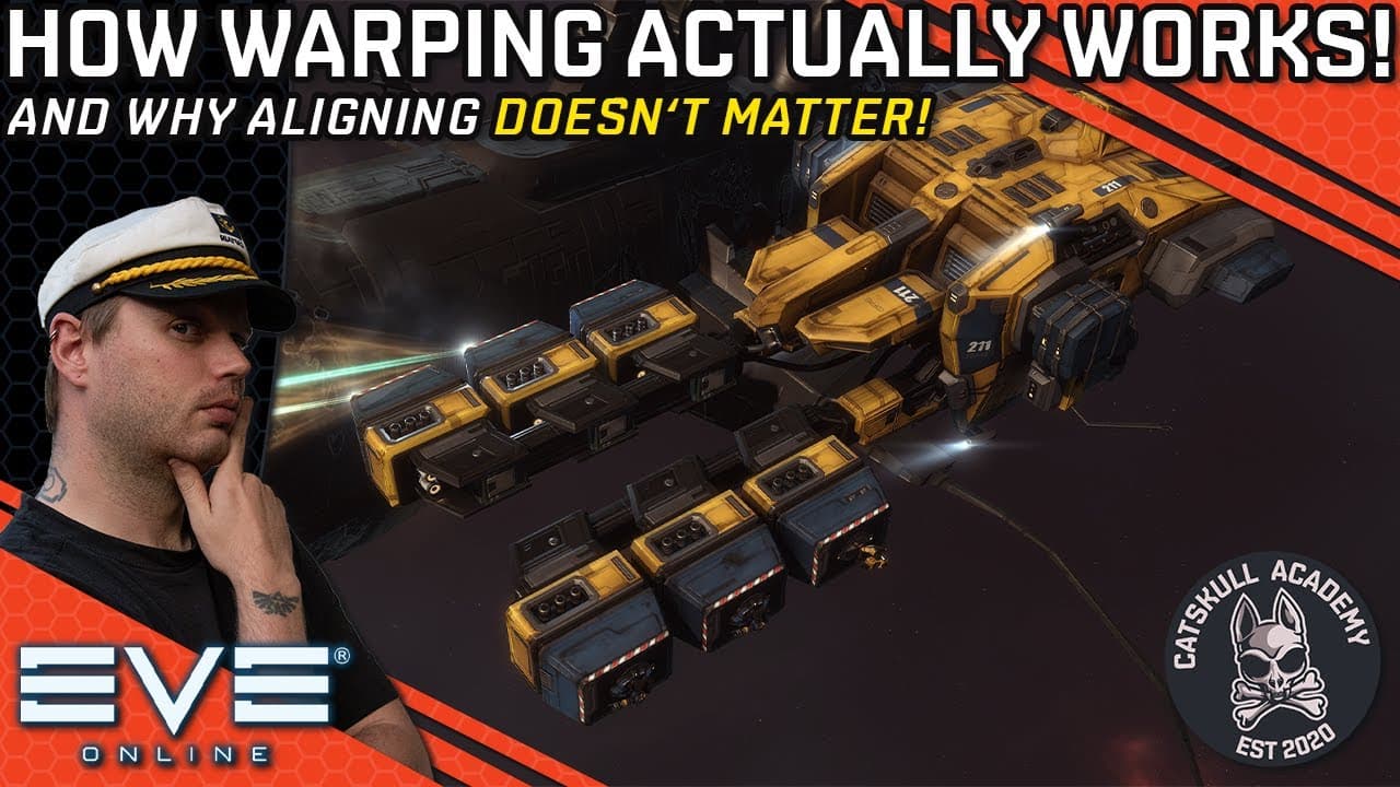 How Warping Actually Works & Why Aligning Doesn't Matter || EVE Online