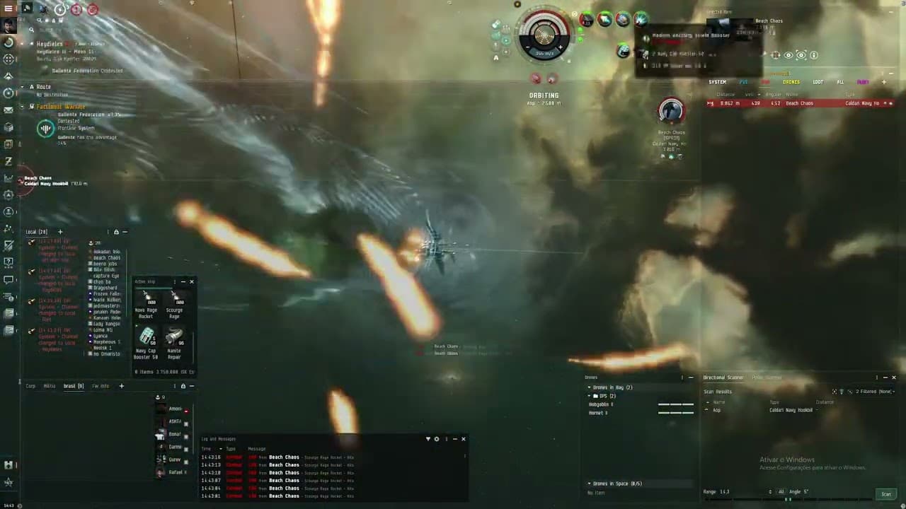 EvE DualTank Breacher vs Hookbill - loose