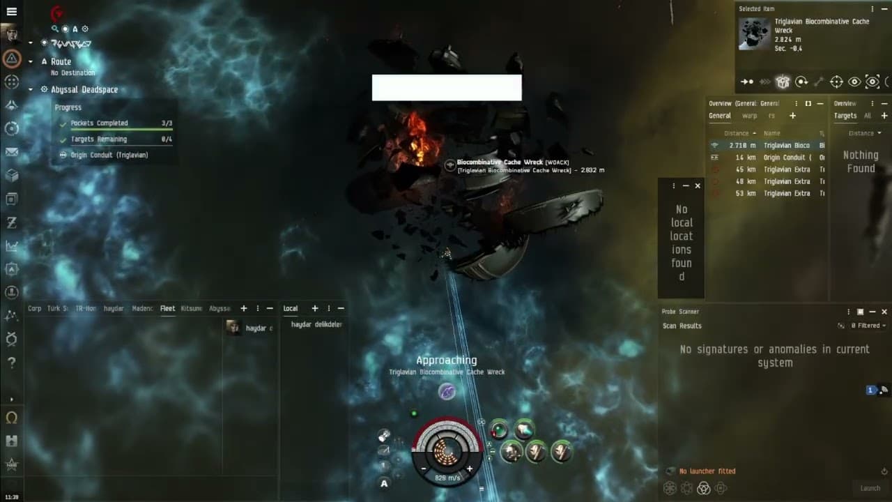 #eveonline -Abyssal Deadspace t1 elektrical deneme.