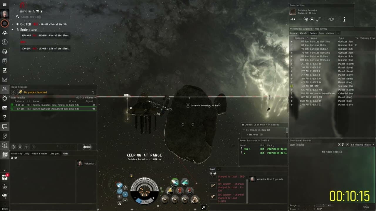 EVE ONLINE - ALPHA NULL Exploring = 506 MILLION in 2 hours