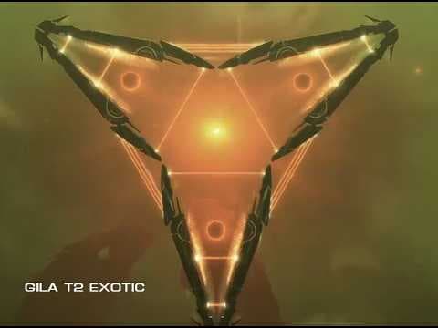 EVE Onilne Gila t2 Exotic Abyss #eveonline #gaming #abyss #space
