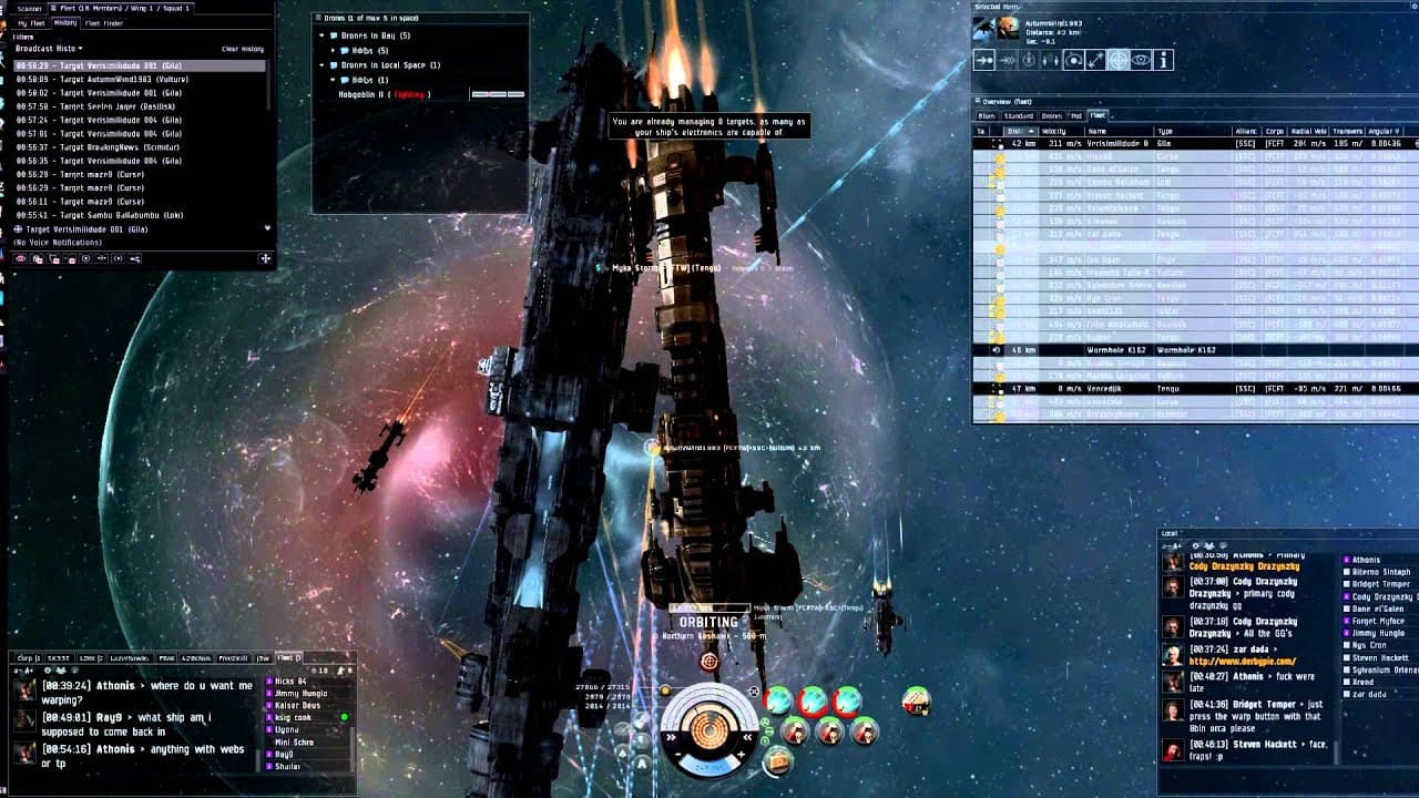 Eve Online : Lazerhawks VS Sleeper Social Club
