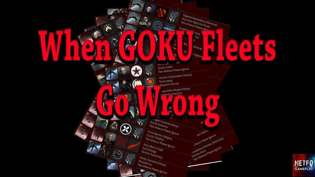 When Goku Fleets Go Wrong - EVE Online