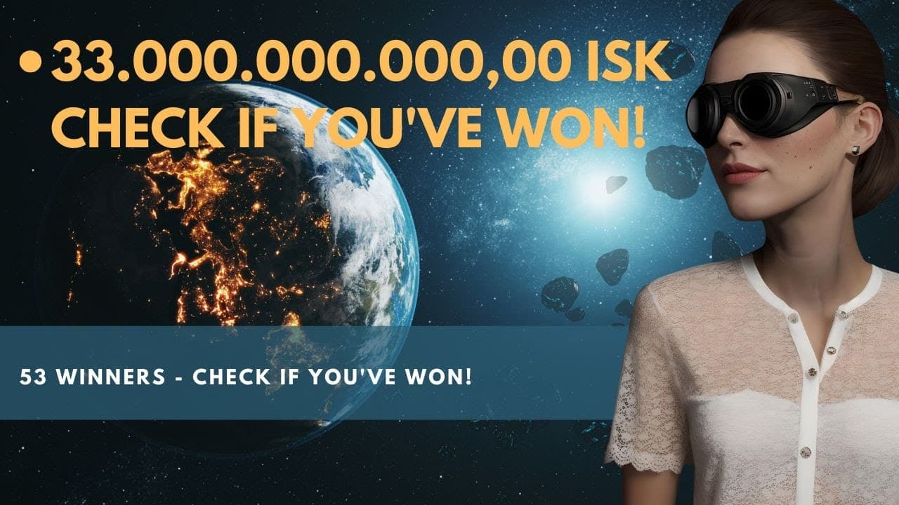 Eve Online: 33 billion ISK giveaway - here are the lucky winners