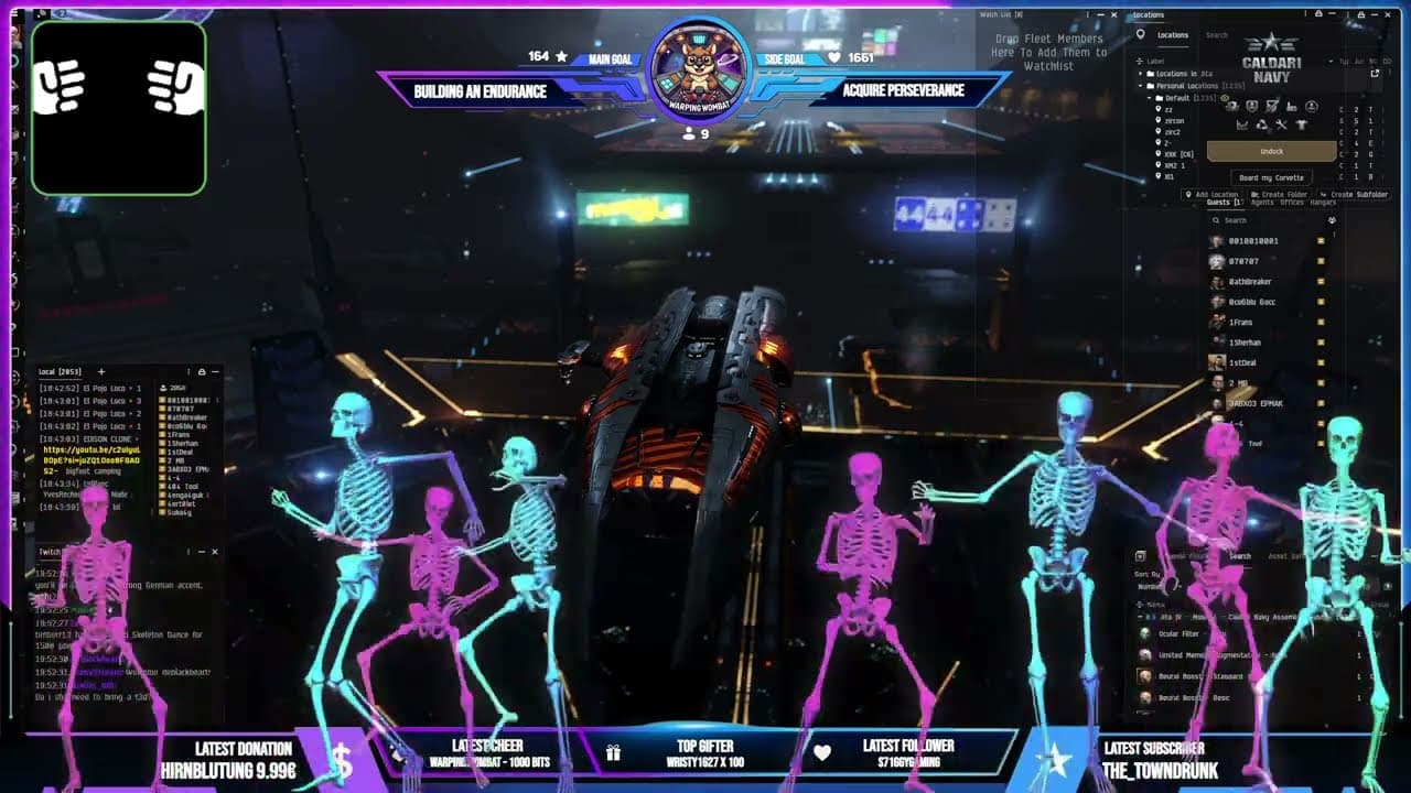 NPSI Fleet Fun with CarolineAya & Others! | EVE Online Ironman | No Market – Build, Loot, Survive
