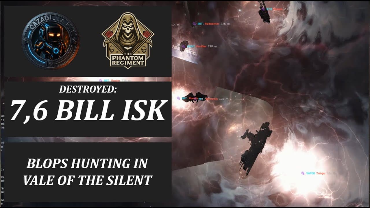 BLOPS hunting in Vale of the Silent - Eve Online PvP
