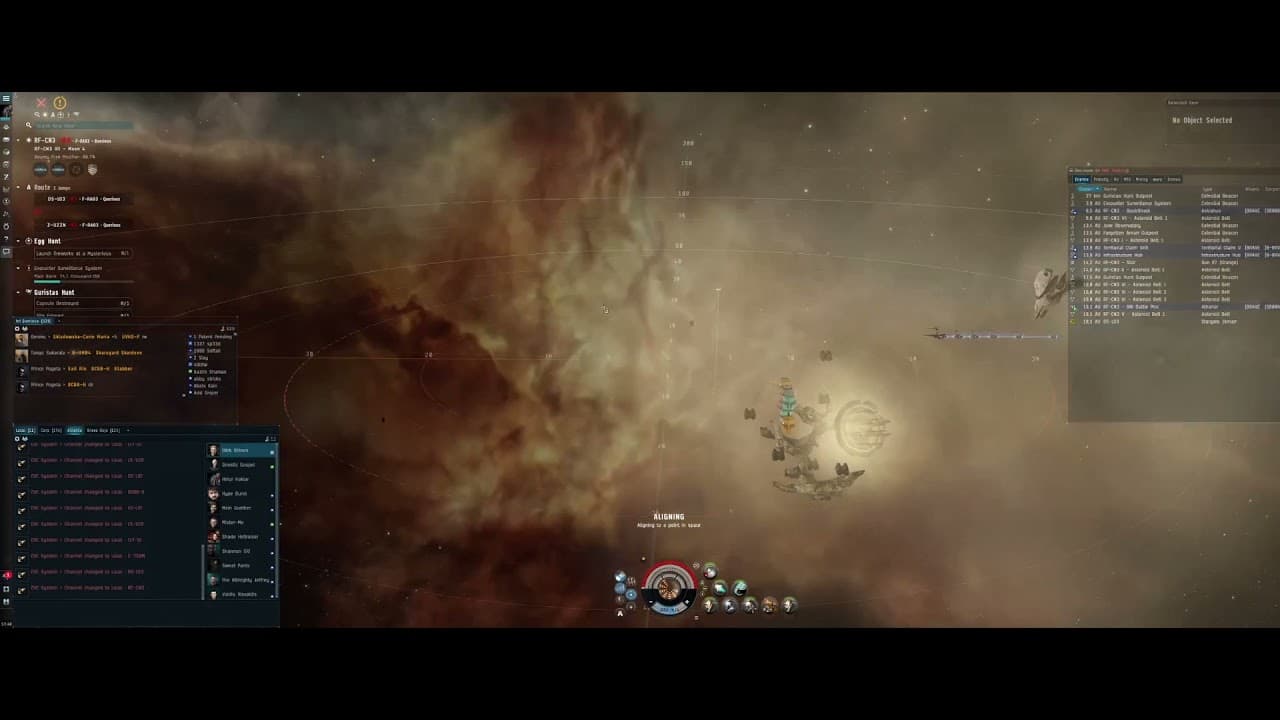 T1 Frigate Guristas Hunt Outpost (Easter Event) - Helur Haklar - Eve Online - March 2021