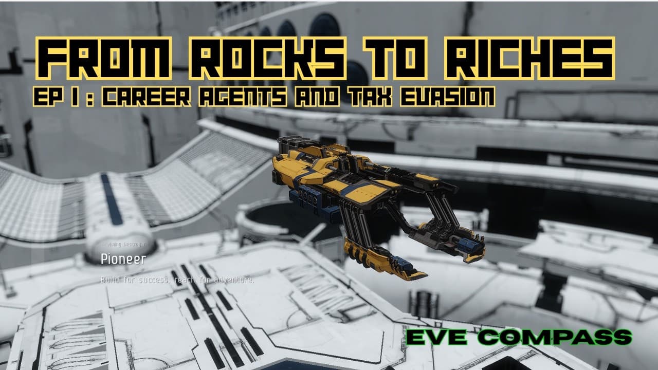 From Rocks to Riches Ep 1: Career Agents and Tax Evasion – The Early Grind! (EVE Online 2026)