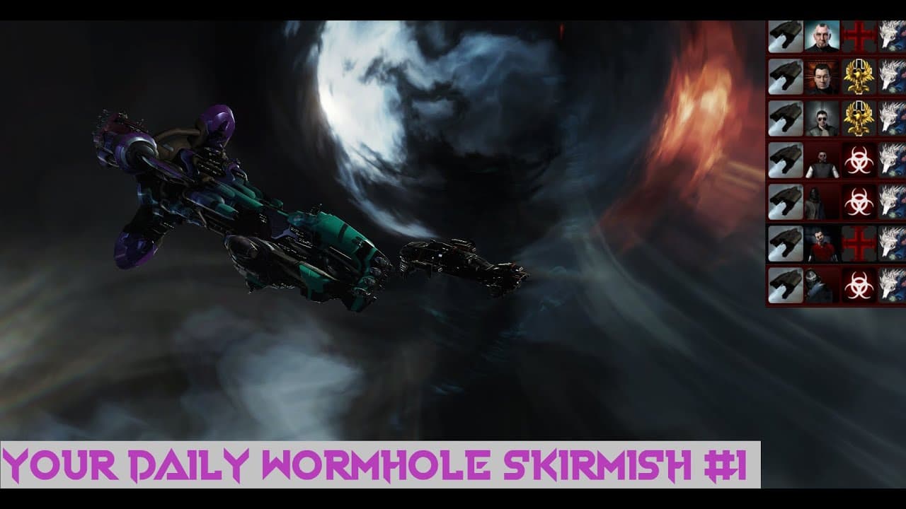 Your Daily Wormhole Skirmish #1 TURBOFEED OR GLORY, HYPERION, Jam Tengu, PVP, EVE ONLINE