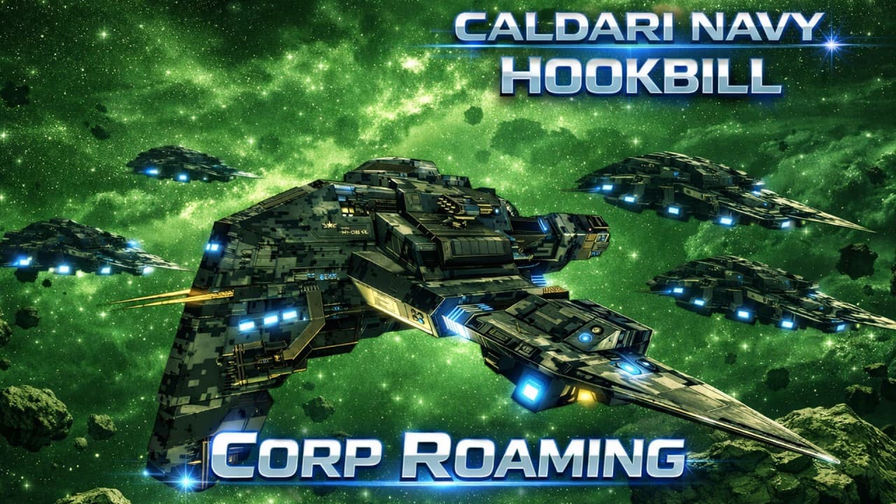 EVE Online - Corp roaming part2 Hookbills Went Looking for a Fight, Found a Queue Insteadグリムパパのローミング