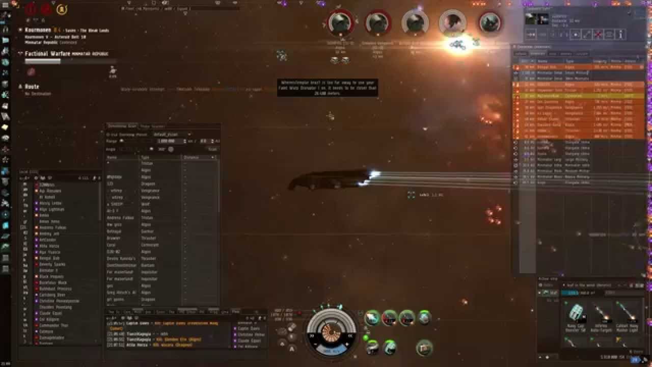 Eve Online: Kourmonen small complex - orbiting a beacon