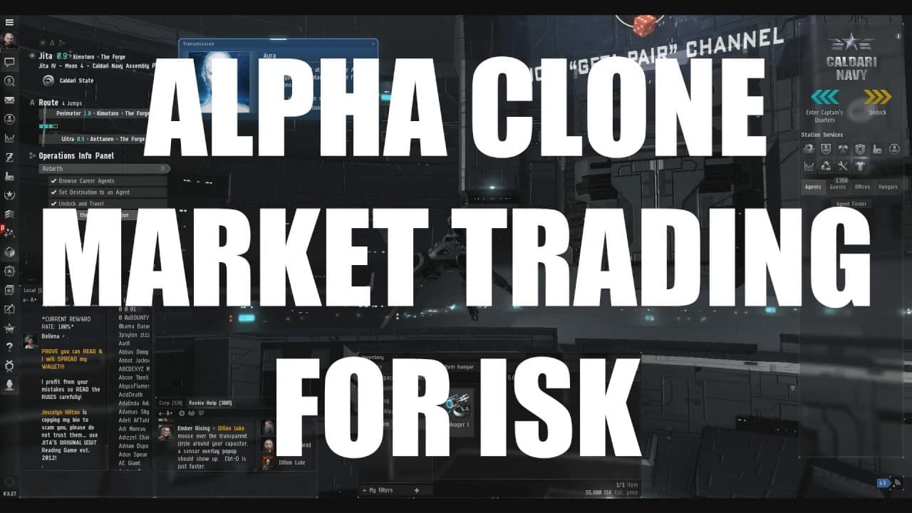 Alpha Clone Market Trading - ISK Making Guide