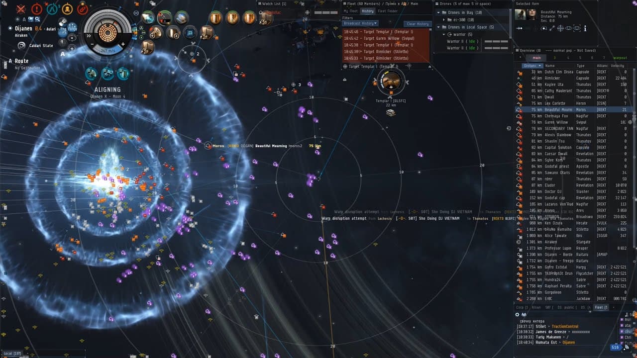 Eve Online. Darkside. Drakes. Damage.
