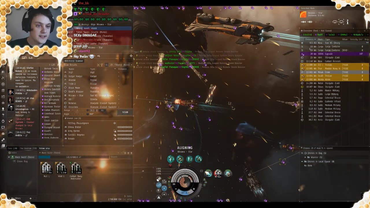 Talos Fleet vs. Two Thannies and a Moros