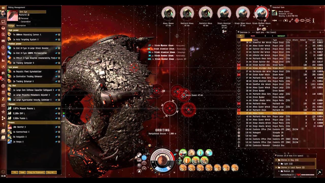 EVE Online: Evolution Level 4 Storyline Mission with Bonus Pocket vs Machariel