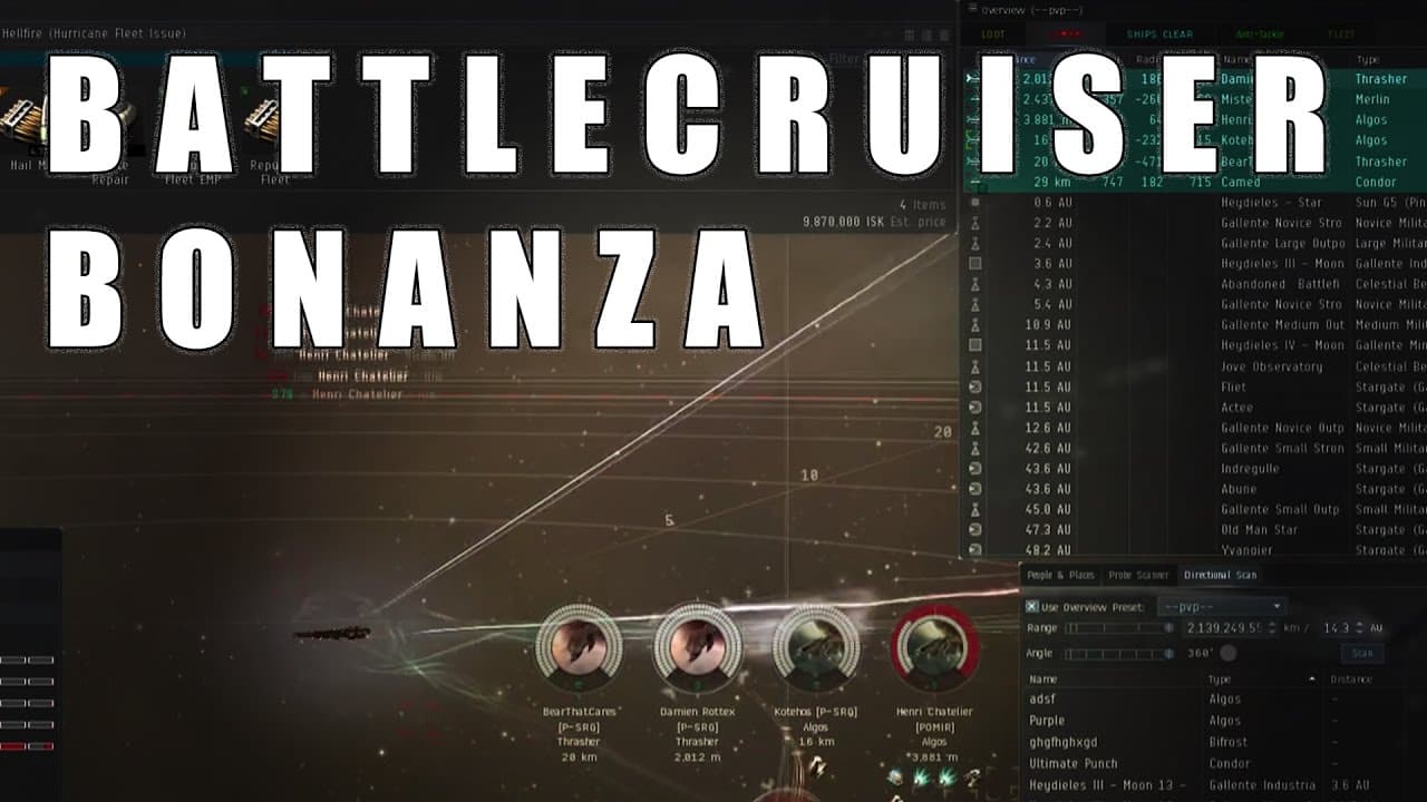Battlecruiser Bonanza | Eve Online | Solo PvP