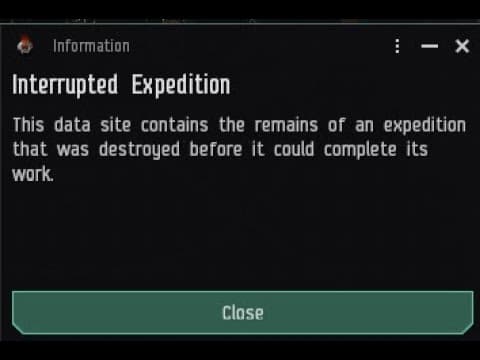 interrupted expedition