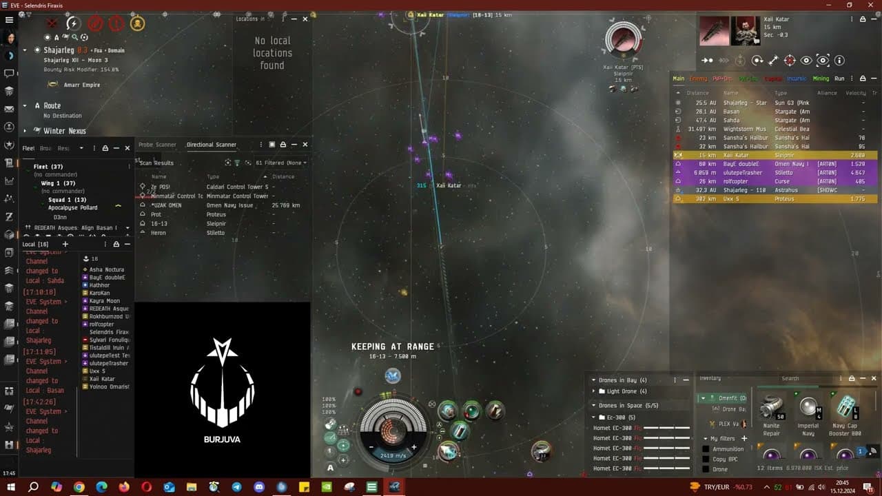 EvE Online Winter Event PvP v2