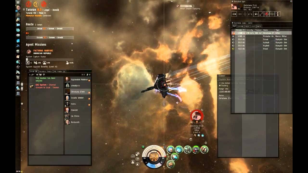 EVE PvP: Condor in Faction Warfare