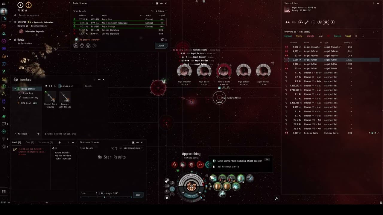 Eve Online - My 15th Officer killed (Ramaku Basta "frigate")