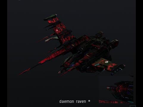 Eve Online - SKINR - Raven Design - daemon raven