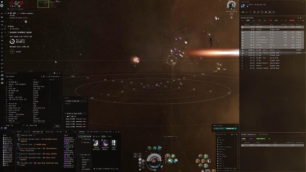 Eve Online Dreadnought (REVELATION NAVY) kill ~HAMMER of TITAN~