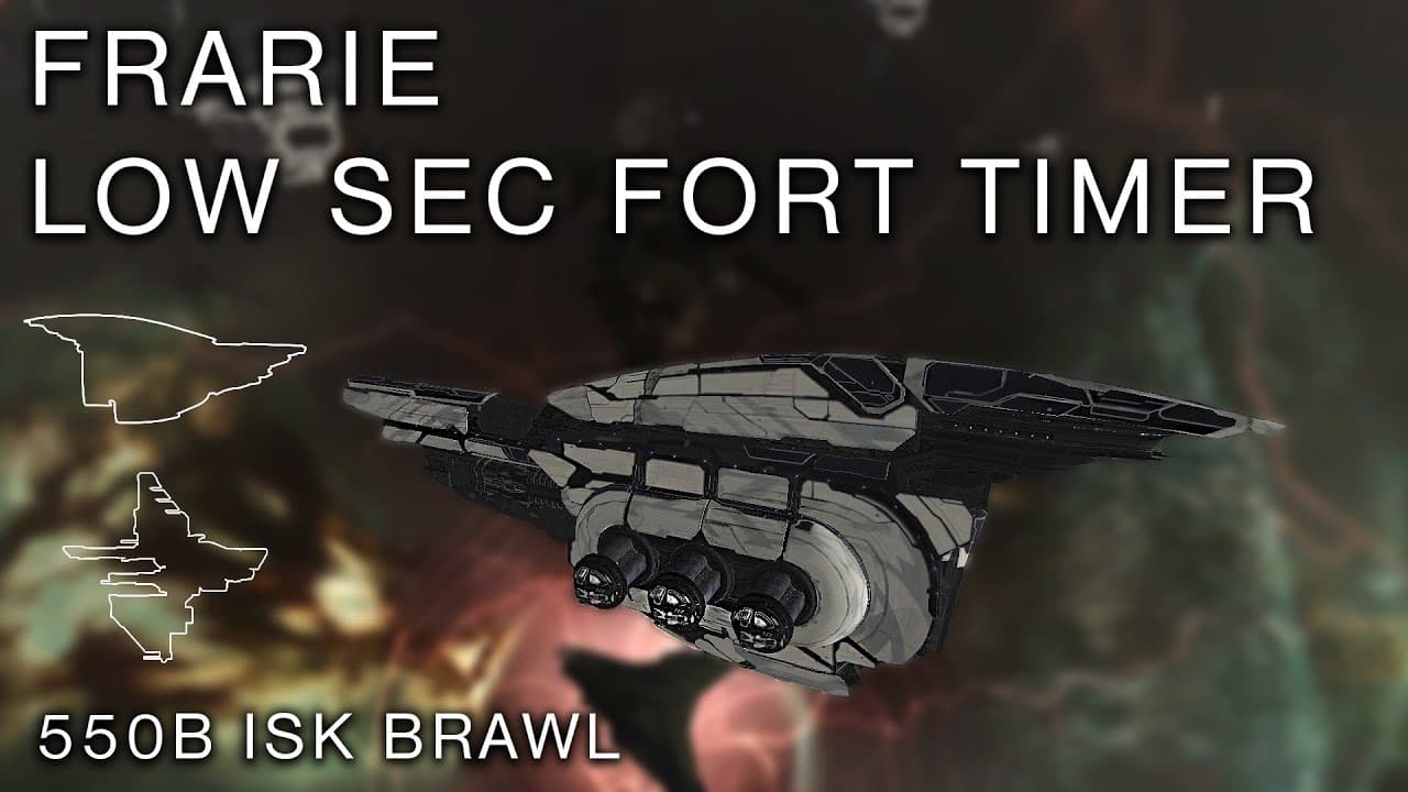 Snuffed Out - Frarie lowsec fort fight. 550B ISK destroyed