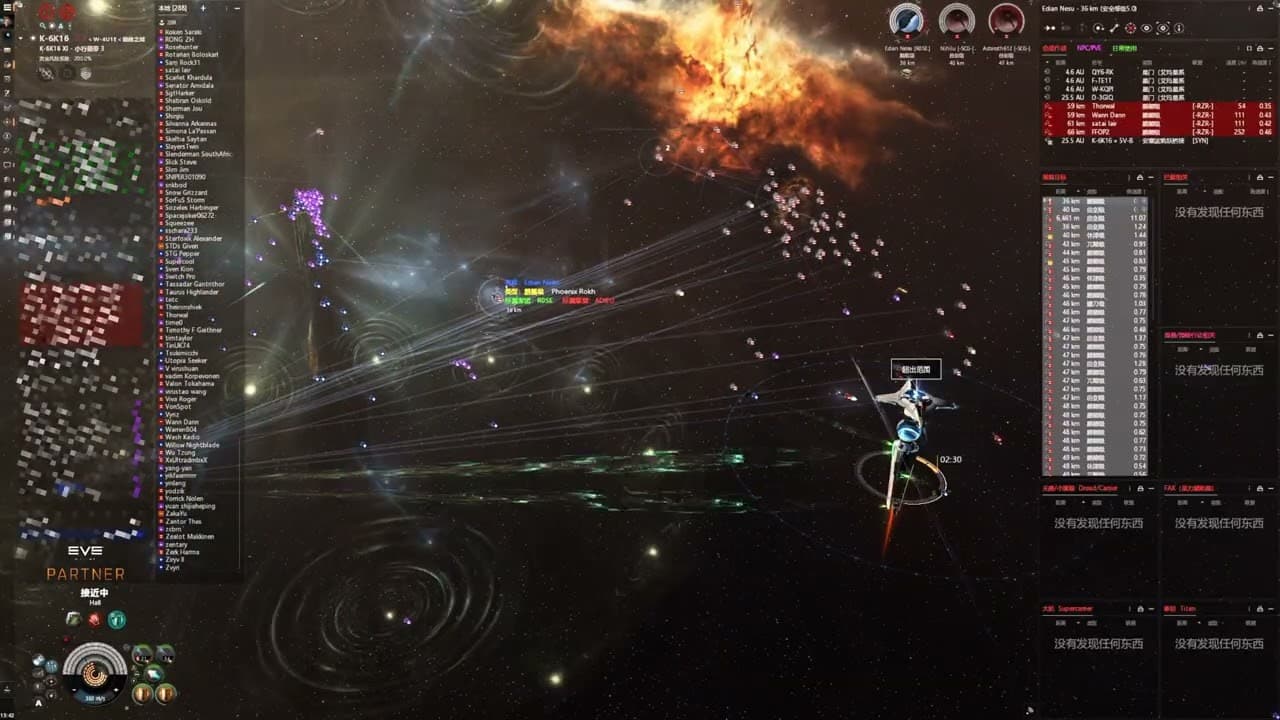 [4K POV] Dracarys vs Phoenix Coalition - Eve Online