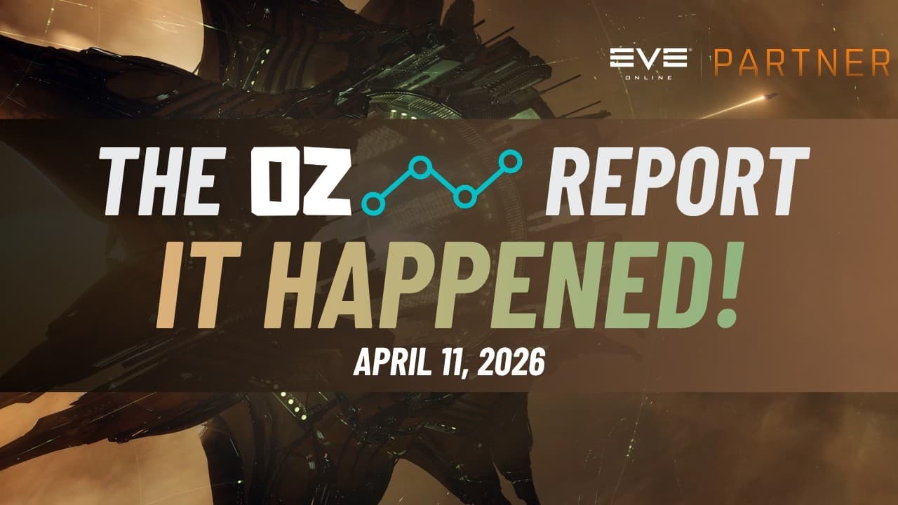 It happened!  - The Oz Report (Apr 11th, 2026)