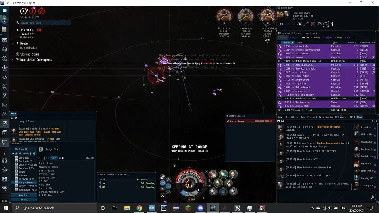 Spectre Fleet Jan 25 Frigate FFA