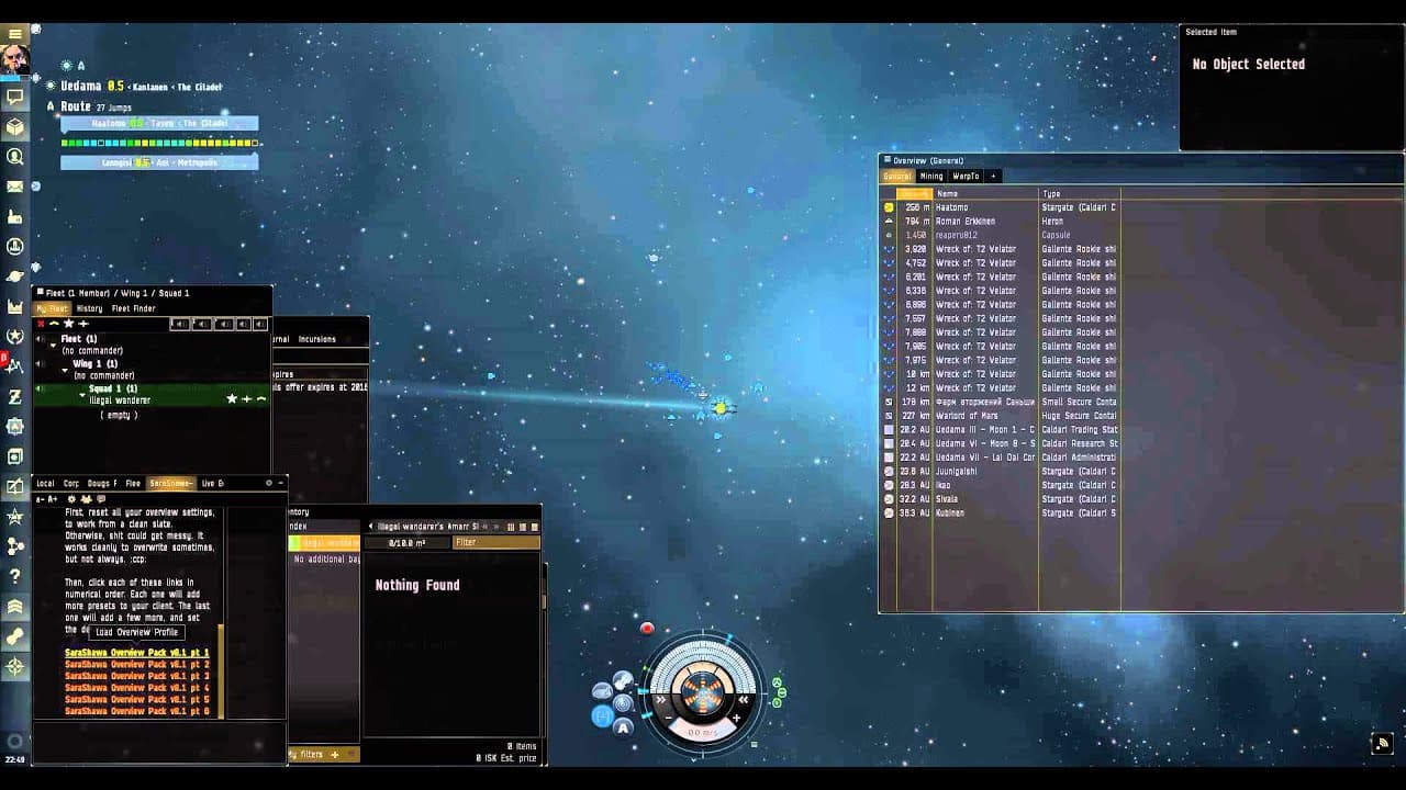 EVE Online: SaraShawa Overview Pack Installation Tutorial