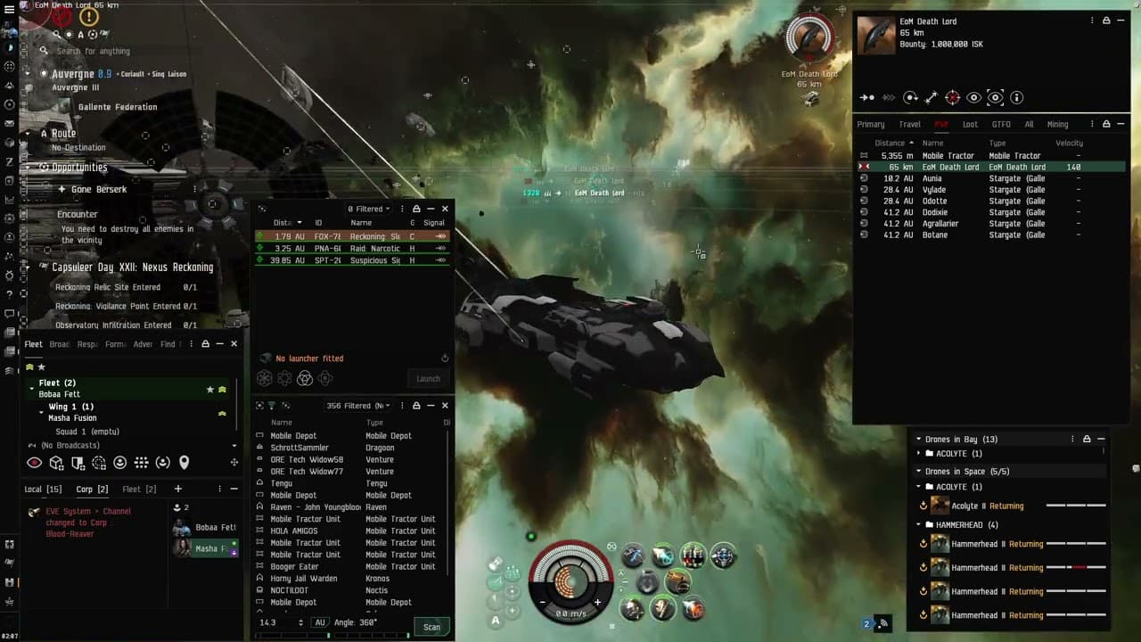 EVE ONLINE 2025 - Level 4 - "Gone Berserk" (Cheap Kronos)