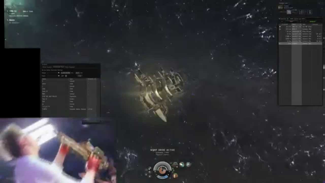 EvE Online. Darkness & Kadeshi Caracal "Elite" PvP.