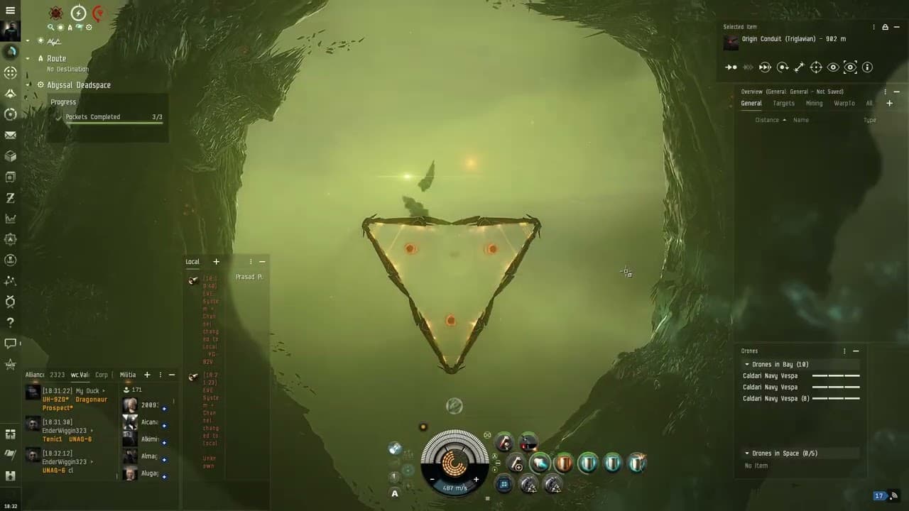 EveOnline Abys 2 a 3 pro pokročile