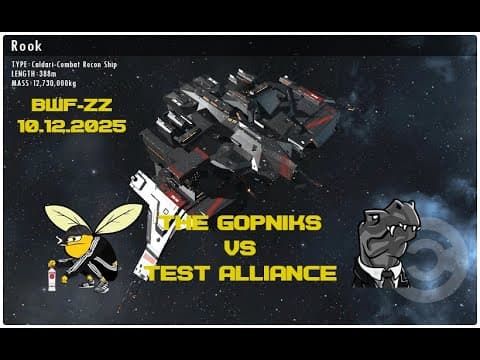 Gopniks visit TEST in their BWF stager 10/12/2025