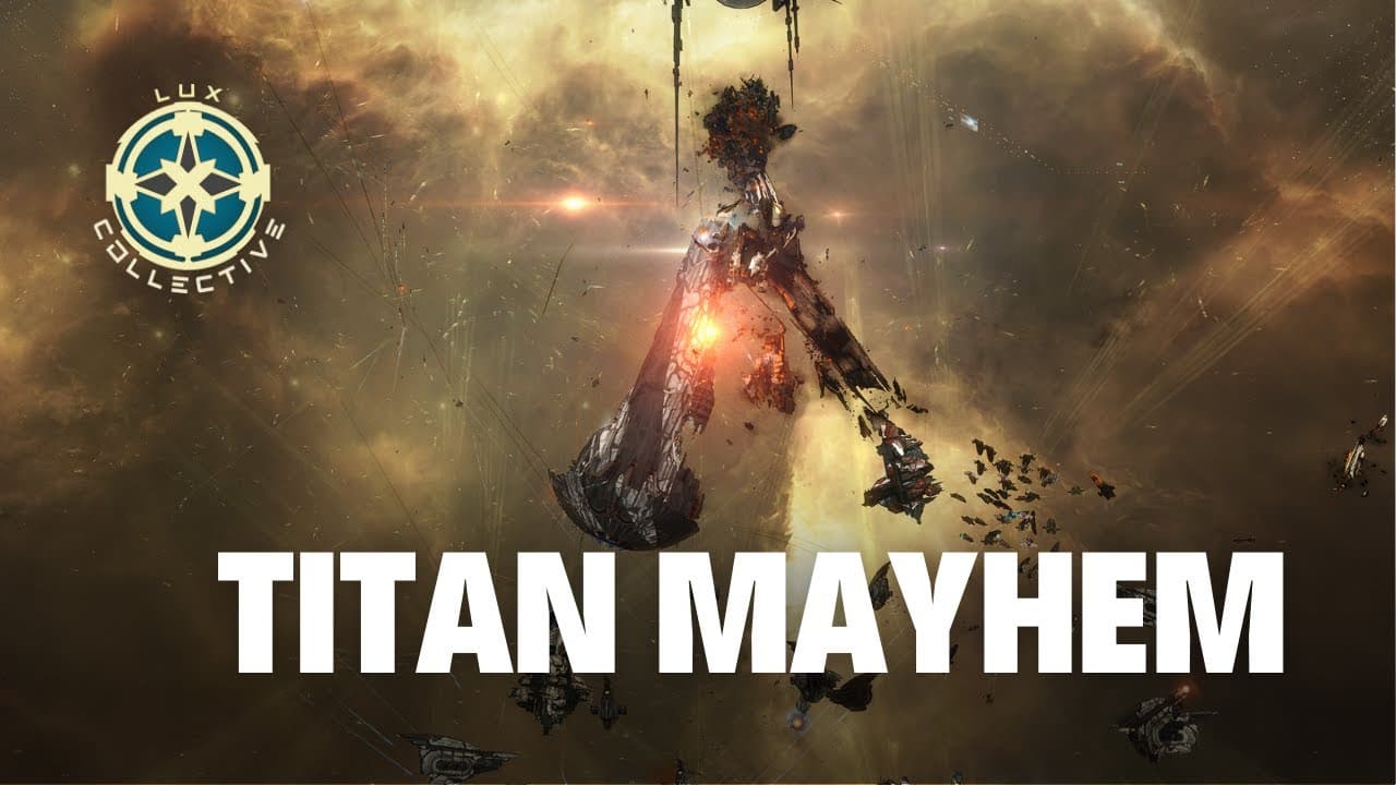 TITAN MAYHEM! Small gang Jackdaw vs 1000 | Lux Collective Combat Log #2