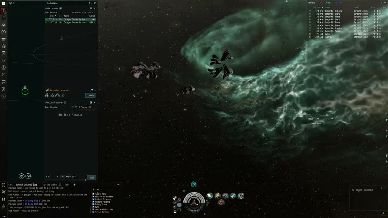 EVE Online - Buzzard Relic sites - marking the valuable cans