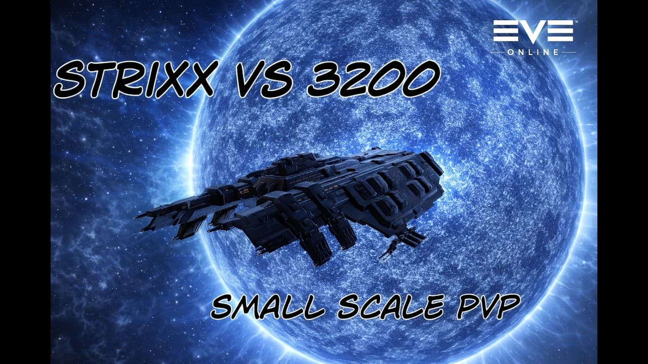 Gallente vs Caldari BRAWL - Strixx vs 3200 - Eve Online PvP