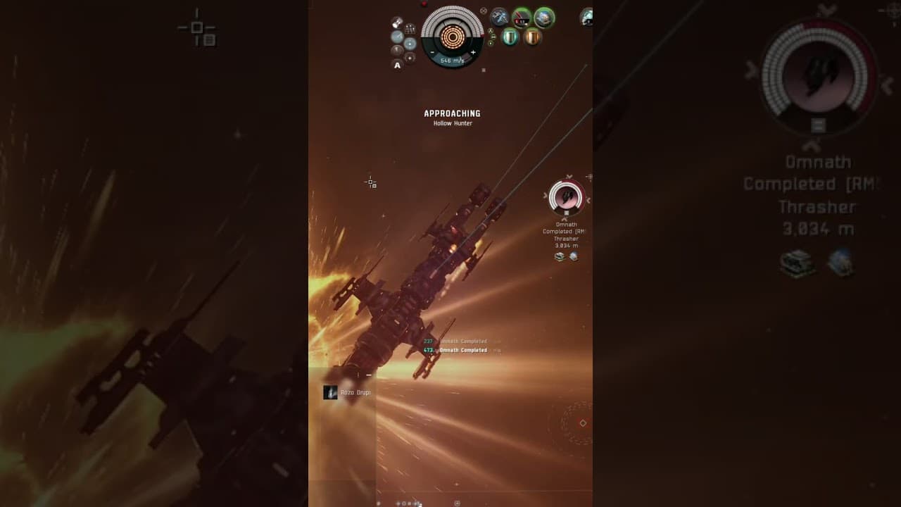 EVE Online - Fast Ratting Thrasher wasn't Fast Enough.