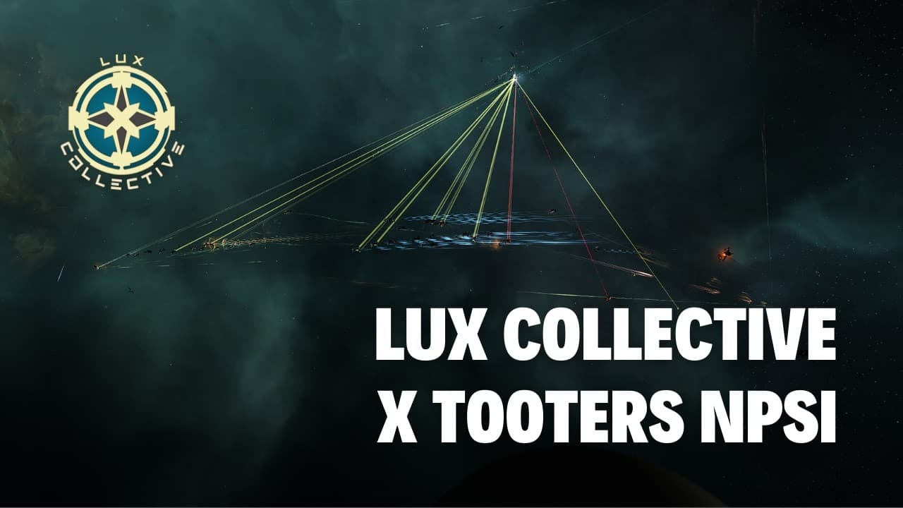 PAYING BRAVE A VISIT | Eve Online Tackle POV | Lux Collective x Tooters NPSI