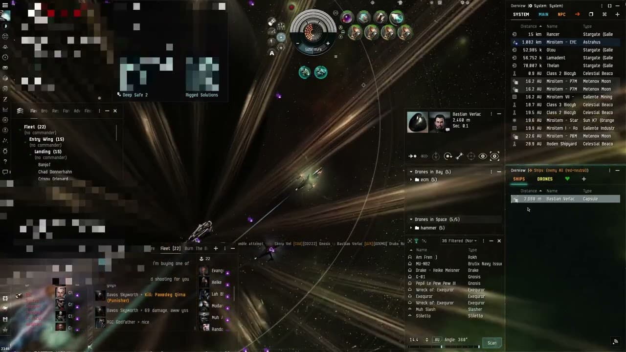 EVE Online - Burn The Boats - Gatecamp N' Chill 2