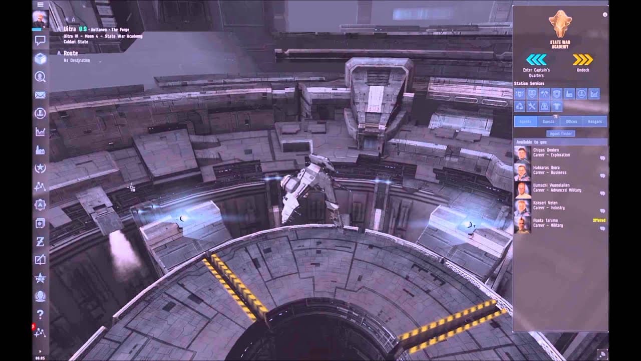 Let's Play Eve Online - Ep 7 - Military Career Mission 3 & 4 of 10
